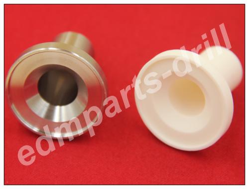 F125 A2908102Y756 A290.8102.Y756 Jet nozzle ceramic and stainless ID1.5 mm