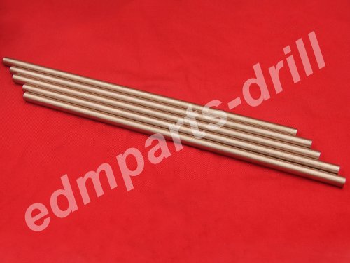 Copper tungsten rod CuW75 for spark EDM D9x300mm