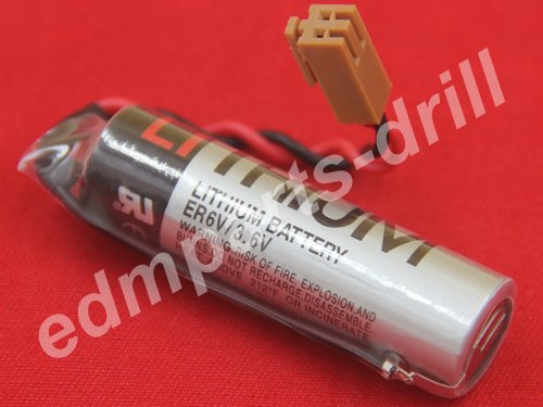EDM battery, ER6V Lithium battery 3.6v Toshiba