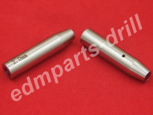 small hole EDM pipe guide, EDM drill ruby guide,Ruby guide OD9 x 40 mm