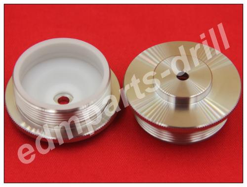 20EC920A401 Makino EDM wear parts Laminar nozzle HS and 20EC920A701 Insulated bush 