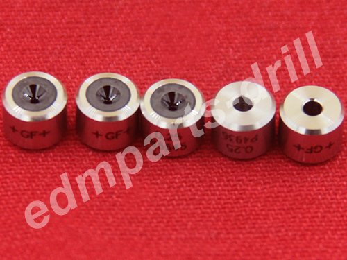 ​100430586 430.586,100432511 432.511 Charmilles wire guide lower ID0.25mm