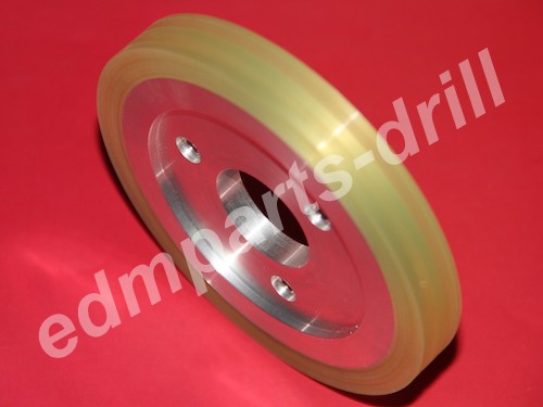 15EC100F411 A407, 6EC100B404, ​6EC100A406, 33EC100B403 Makino EDM Urethane Roller U-groove