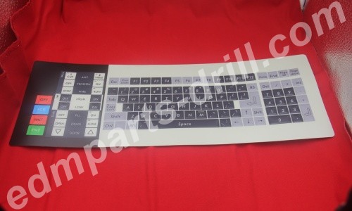 J44539B Sodick keyboard sheet model AG600L