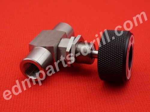 Chmer EDM maintenance parts, CH005 Chmer needle beside flow meter