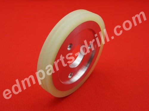 Makino EDM consumables,6EC100B404 A406 Makino Urethane Roller V-groove