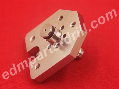 AgieCharmilles EDM parts 333014031 + 333017383 guide and support lower head