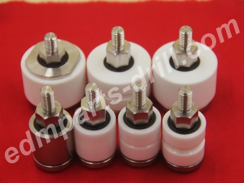 Sodick Pulley E ceramic and SUS EDM wear parts 3050047, 3050161, 3050098,3050152
