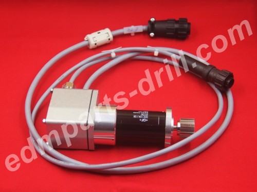 Agie EDM Motor 022.124 590022124 with encoder and cables E14/M14,500.086.704,M144322R411MDC